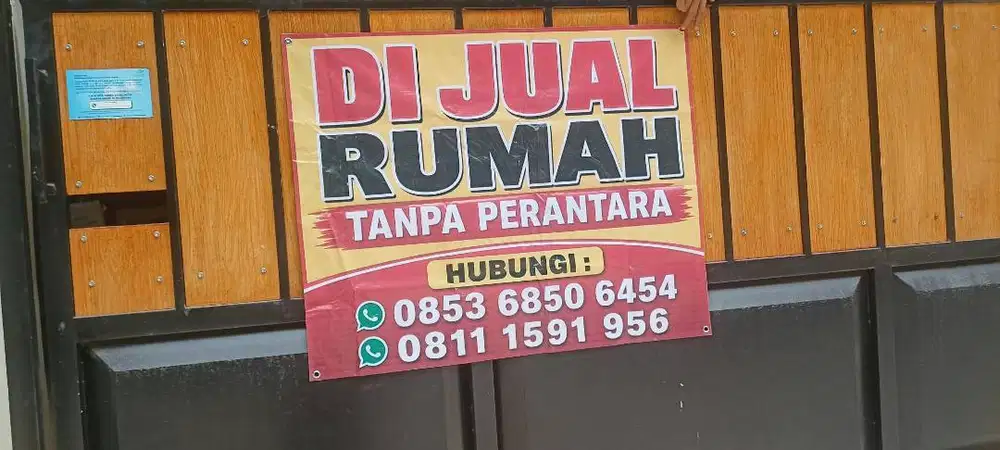 Jual rumah tanpa perantara