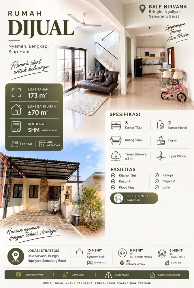 Jual rumah pribadi