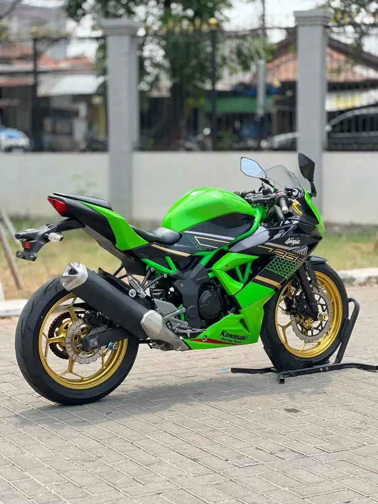 KM LOW! KAWASAKI NINJA 250 MONO SL 2019 HIJAU KRT PAJAK PANJANG SUPERB