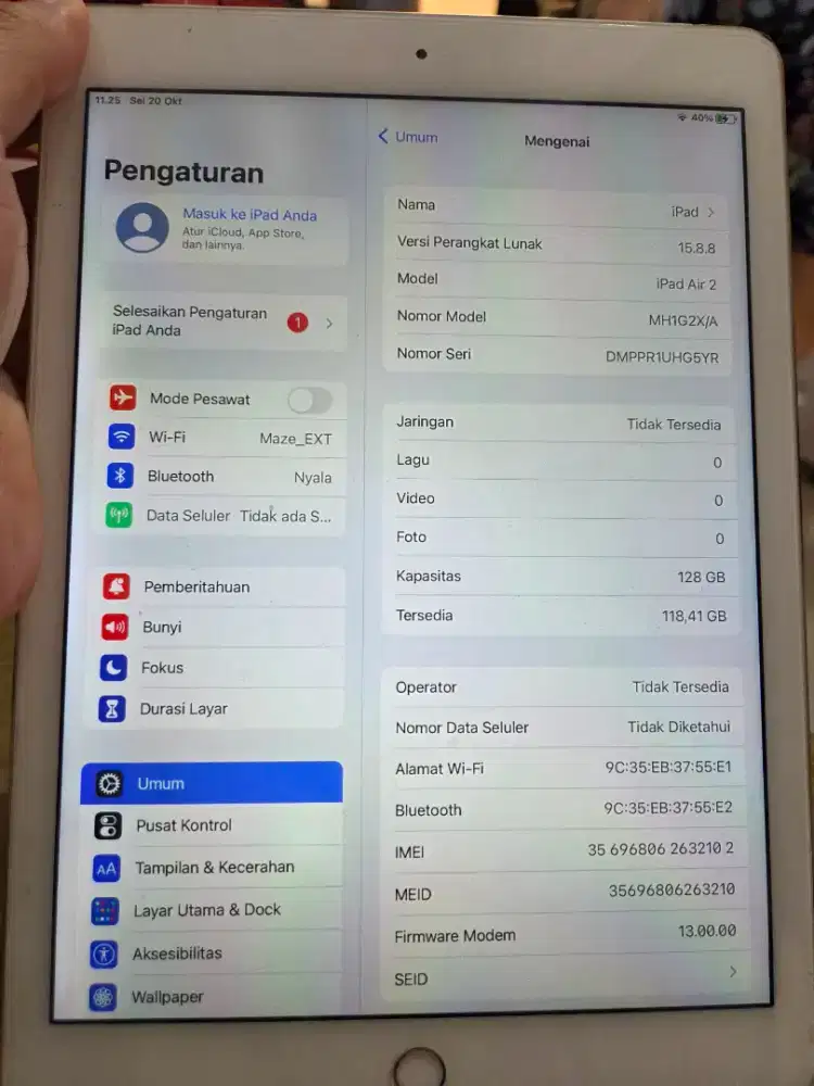 Ipad Air 2 Wifi Cell