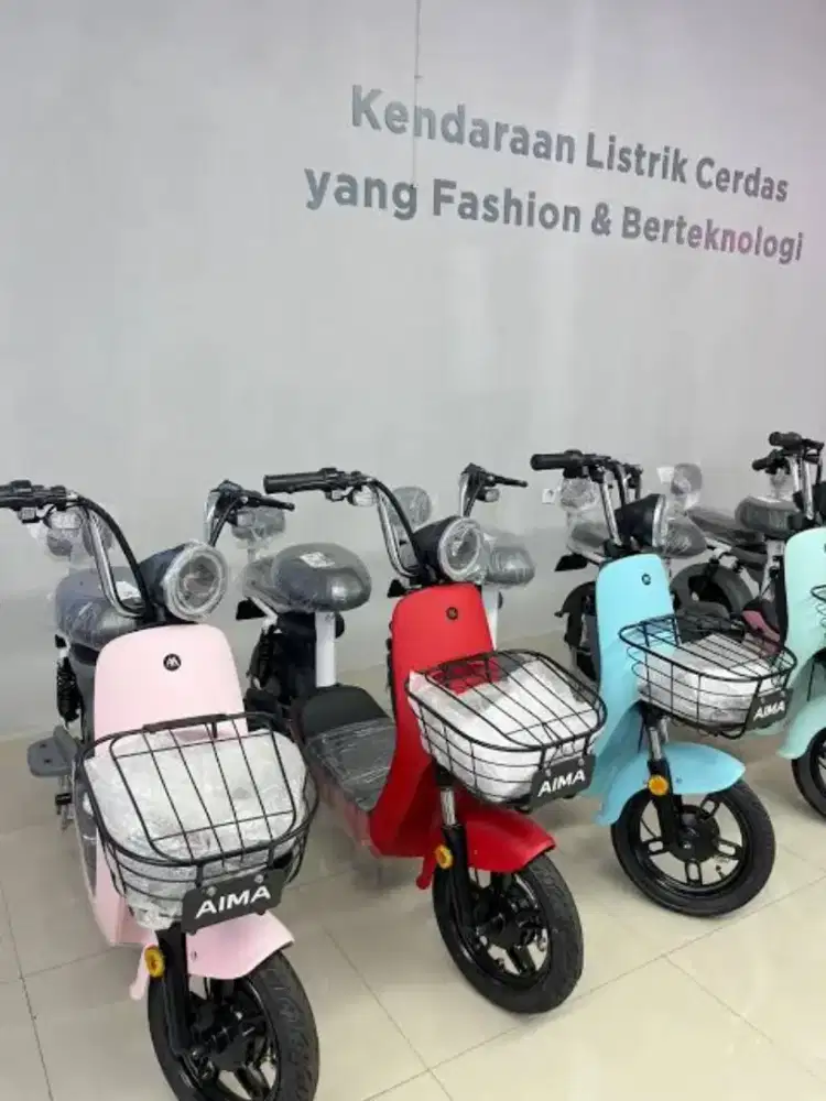 Ready sepeda listrik AIMA BEAR