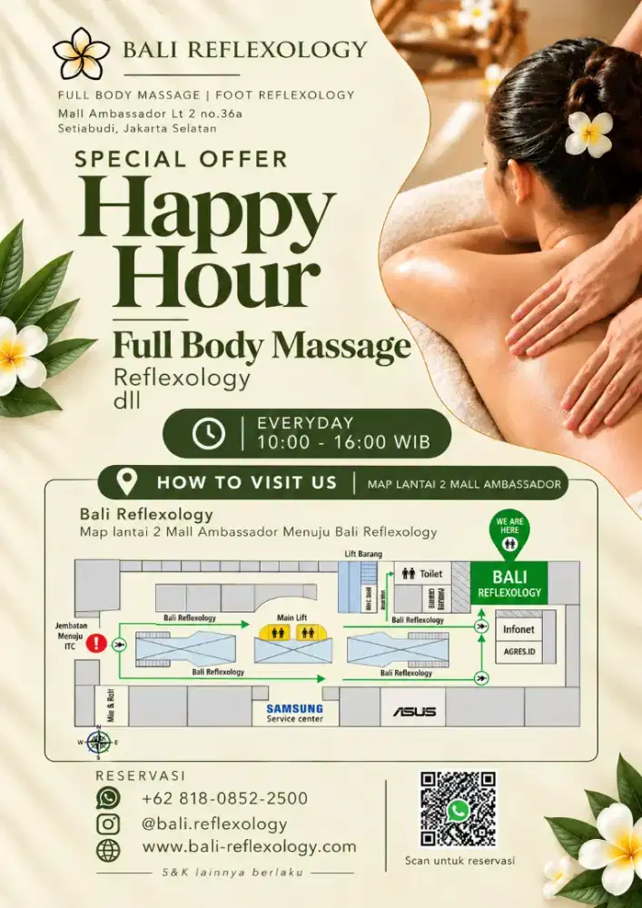 LOWONGAN TERAPIS MASSAGE
