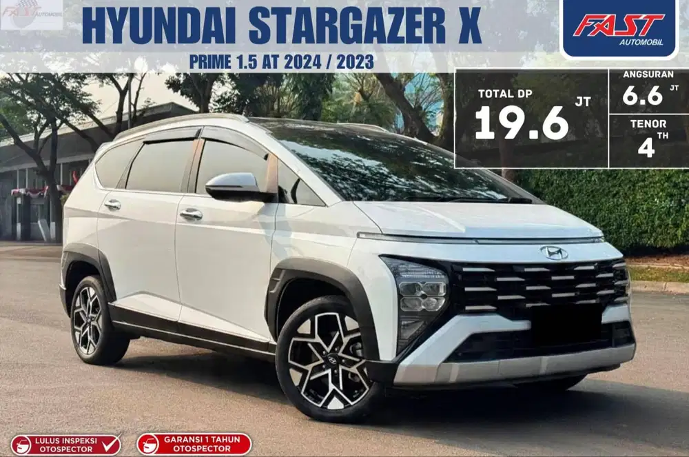 HYUNDAI STARGAZER X PRIME 2024 / 2023 1.5 AT CAPTAIN SEAT LOW KM.26RB