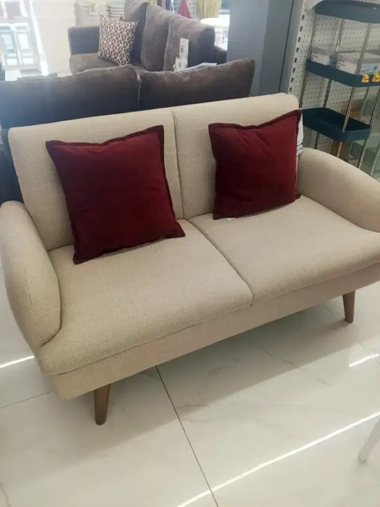 Jual murah sofa tamu 2 seater Cilegon