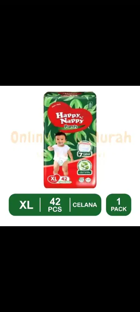 Pampers Happy Nappy XL 42 4 pack