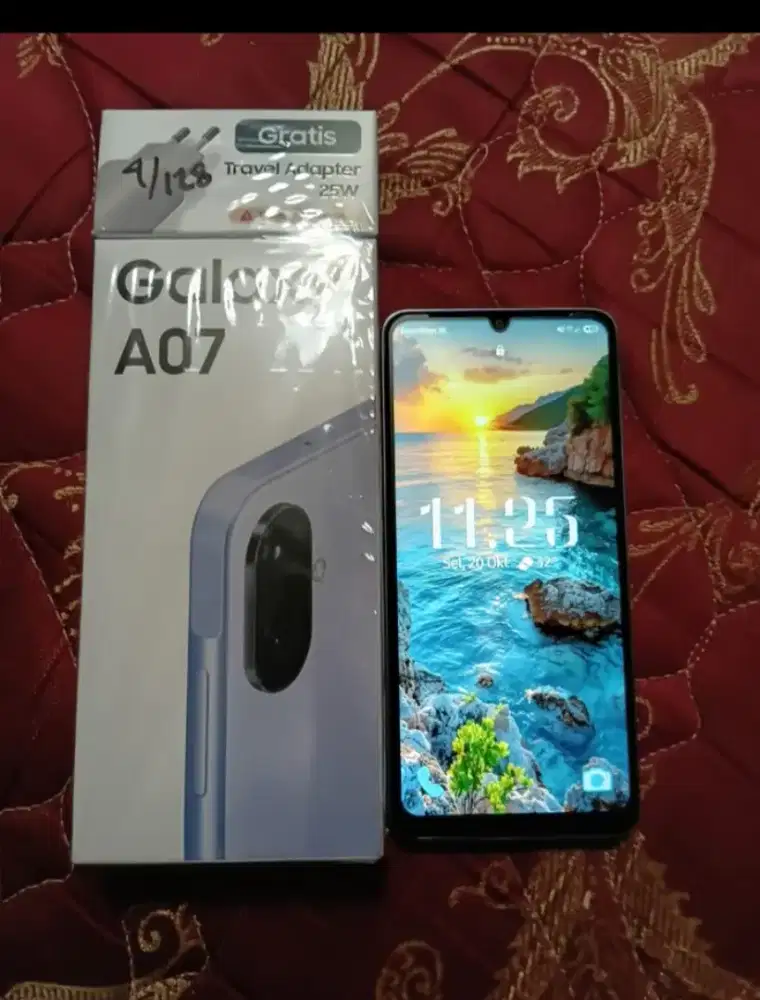 Samsung a07 4/128 seperti BARU