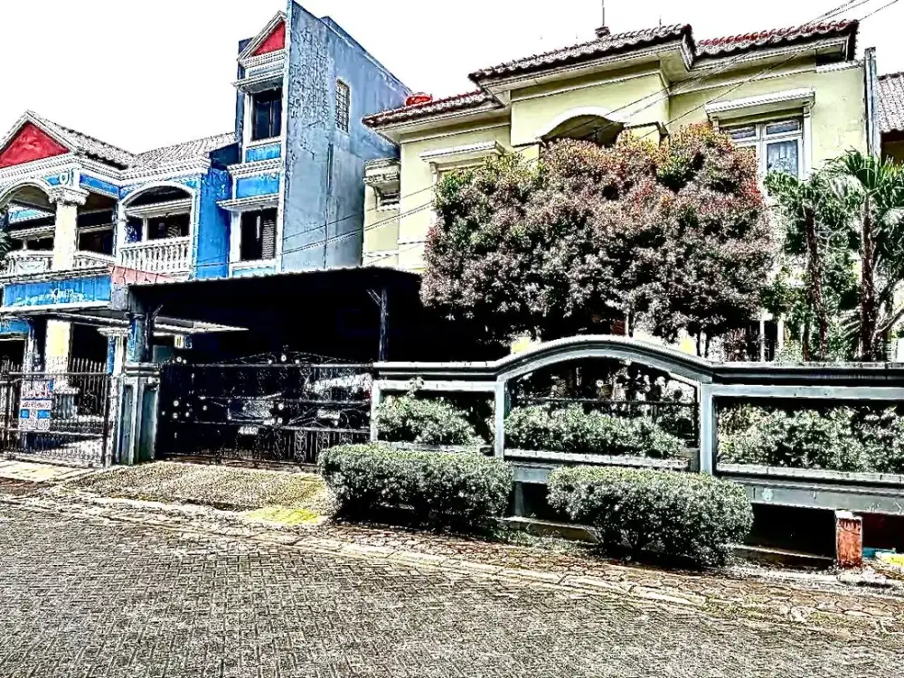 Rumah Rafles 2 lantai, siap huni Cibubur
