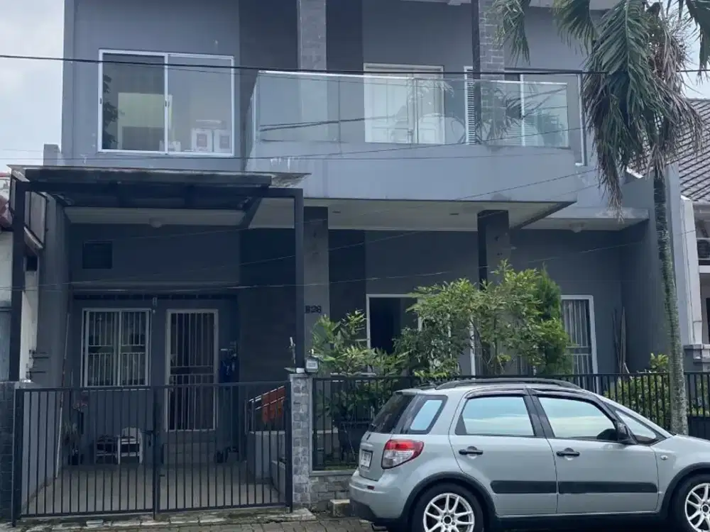 Rumah Anggrek Loka BSD Renovasi, Void dan Balkon Lega