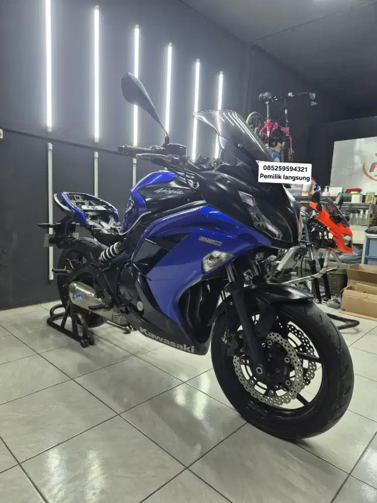 Jual Kawasaki ER6F 2012 Mulus Terawat Tangan Pertama dari Baru