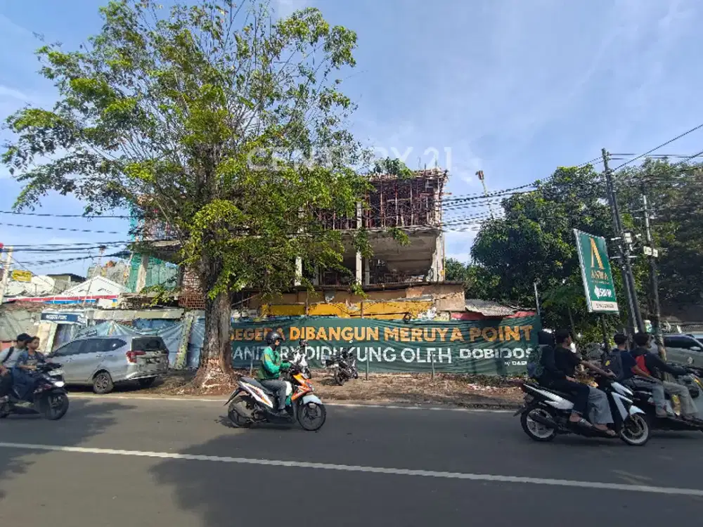 Sewa Ruko Meruya, Jalan H. Lebar, Brand New! Lokasi Strategis!