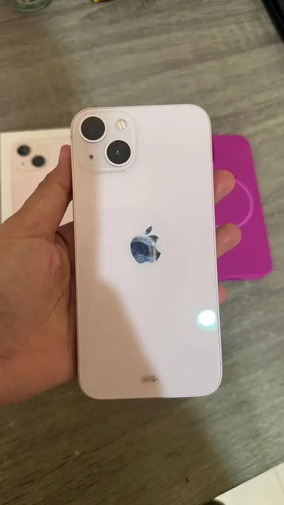 IPHONE 13 128 PINK RESMI MULUUS BARANG  TERAWAT