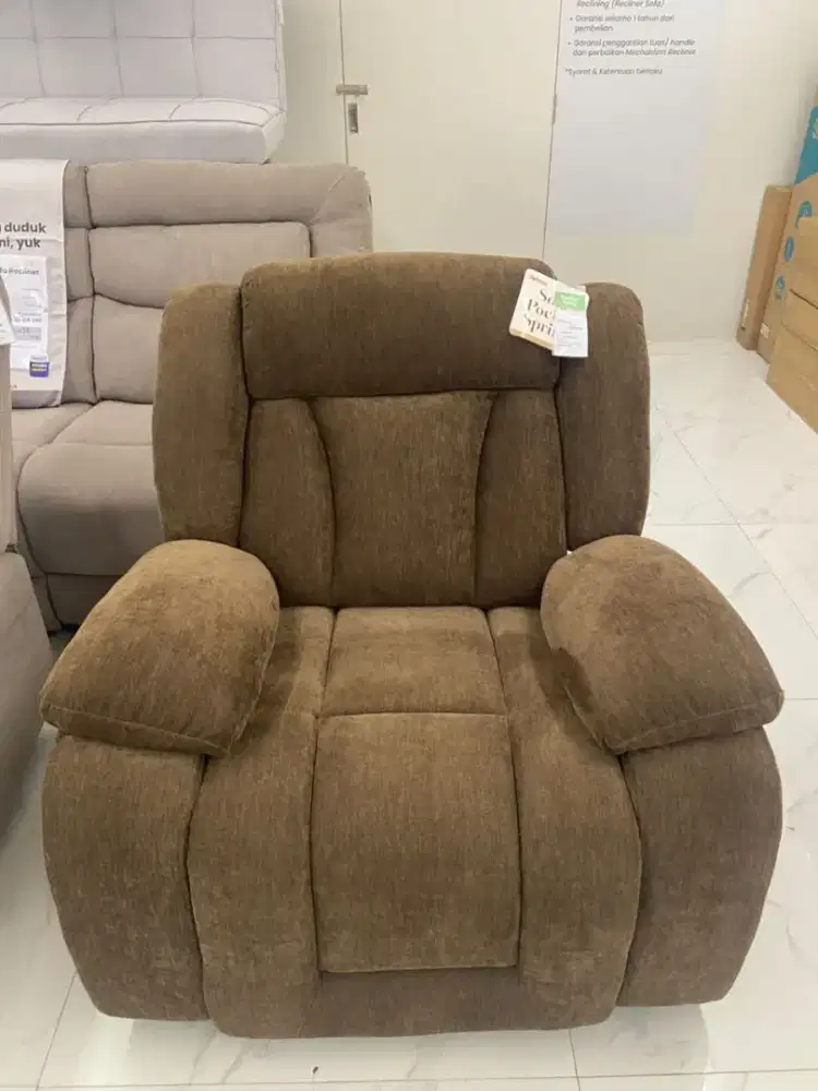 PROMO SOFA GOYANG RECLINER