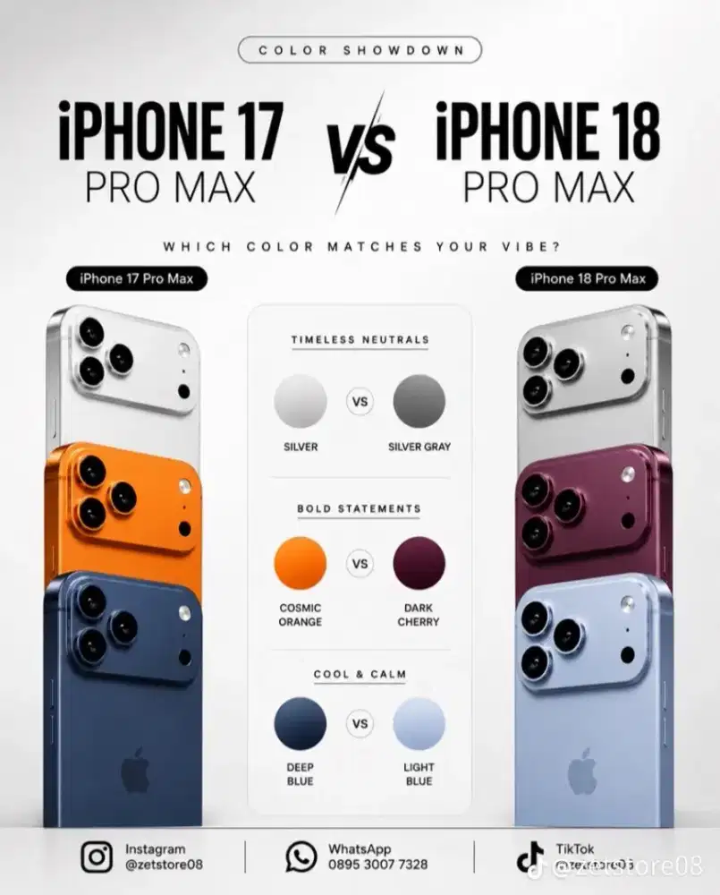 Kredit iphone 17 dan iphone 18