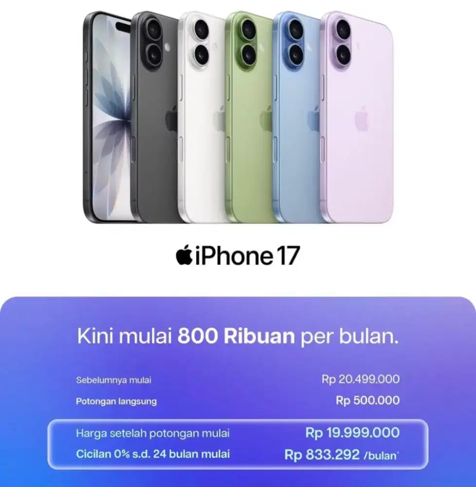 Kredit iphone 17