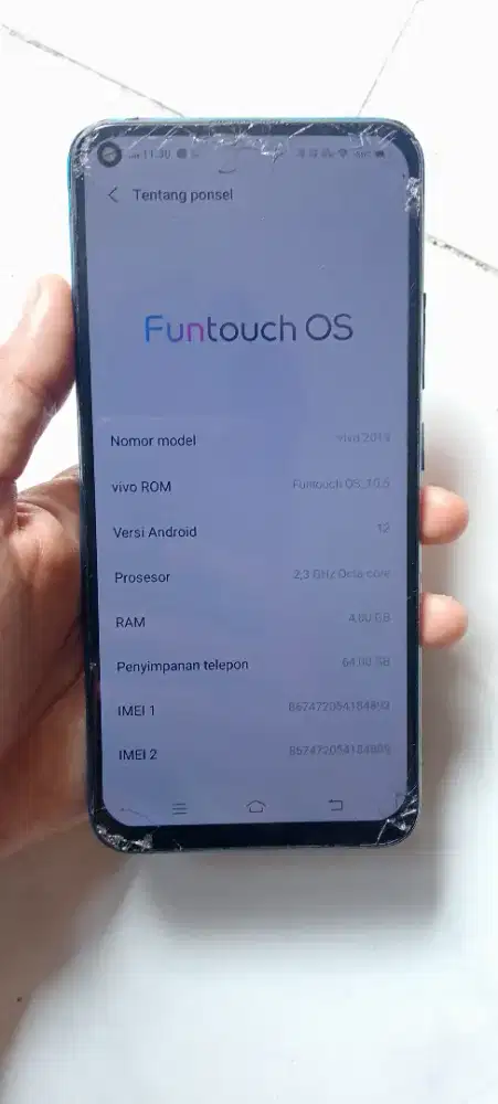 vivo y30i 4/64.