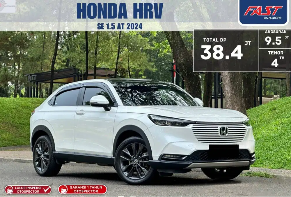 HONDA HRV SE 2024 1.5 AT PANORAMIC LOW KM.20RB & PAJAK PANJANG