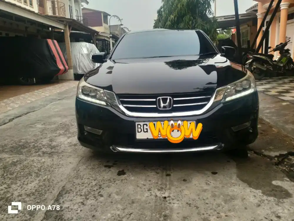 Honda accord 2013 type tertingi VTiL automatic