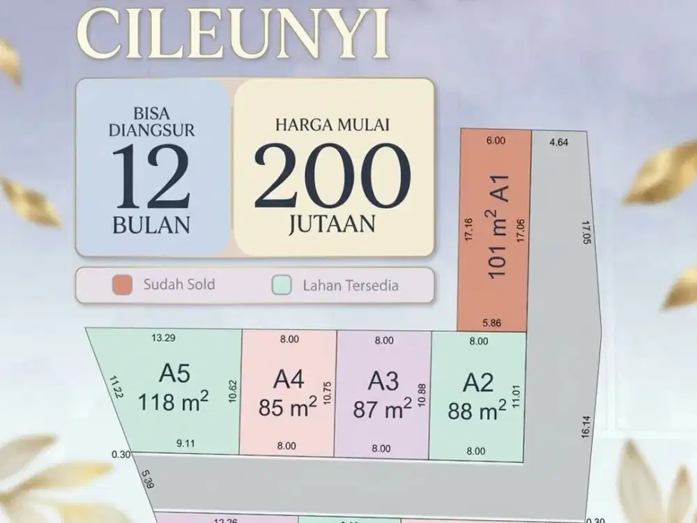 Kavling Siap Bangun Cileunyi Mulai 200 Jutaan