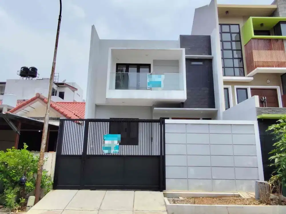 Disewakan Rumah Baru Minimalis Brand New 2 Lantai Semi Furnished Di Permata Buana - Kembangan - Jakarta Barat