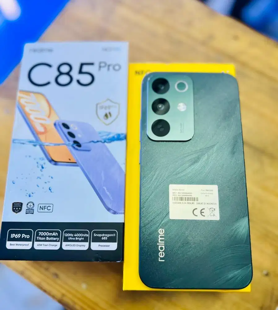 REALME C85PRO 8/256 LIKE NEW MASIH GARANSI NOMINUS