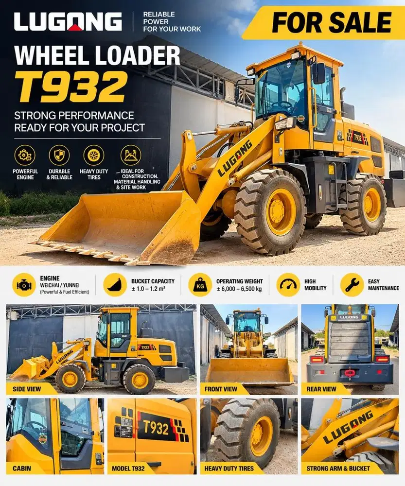 LUGONG T932 WHEEL LOADER