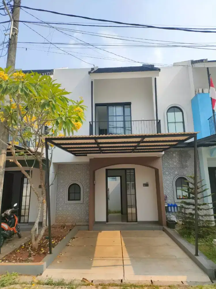 Disewakan rumah baru belum pernah dihuni