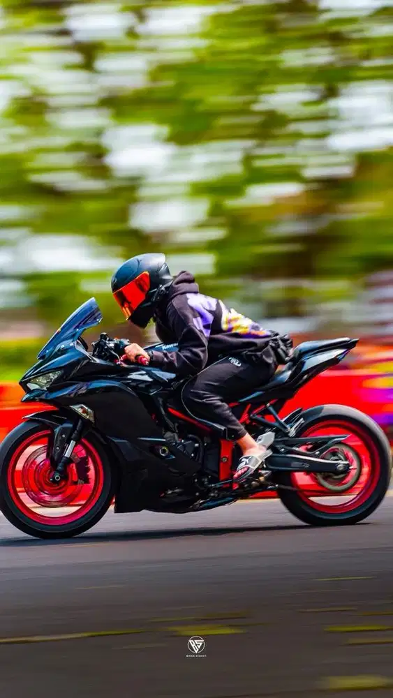km 12 rb!! zx 25r abs qs 2021 ganteng