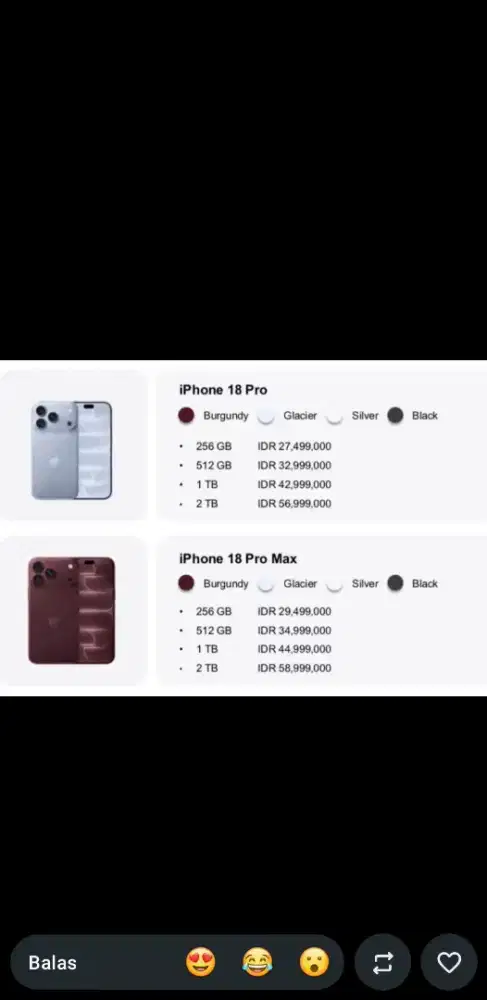 Iphone 18pro pm Ibox