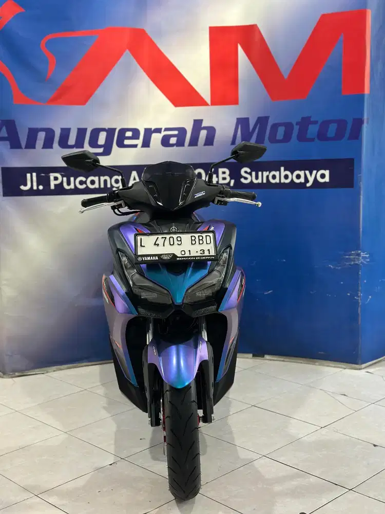 Yamaha Aerox Alpha Cyber City Abs 155cc Tahun 2025 Km 4Rb