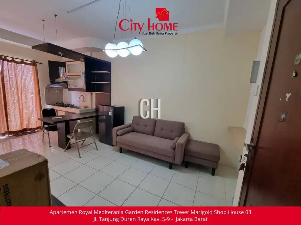 Disewakan Apartemen Furnished di Mediterania Garden Residences 2