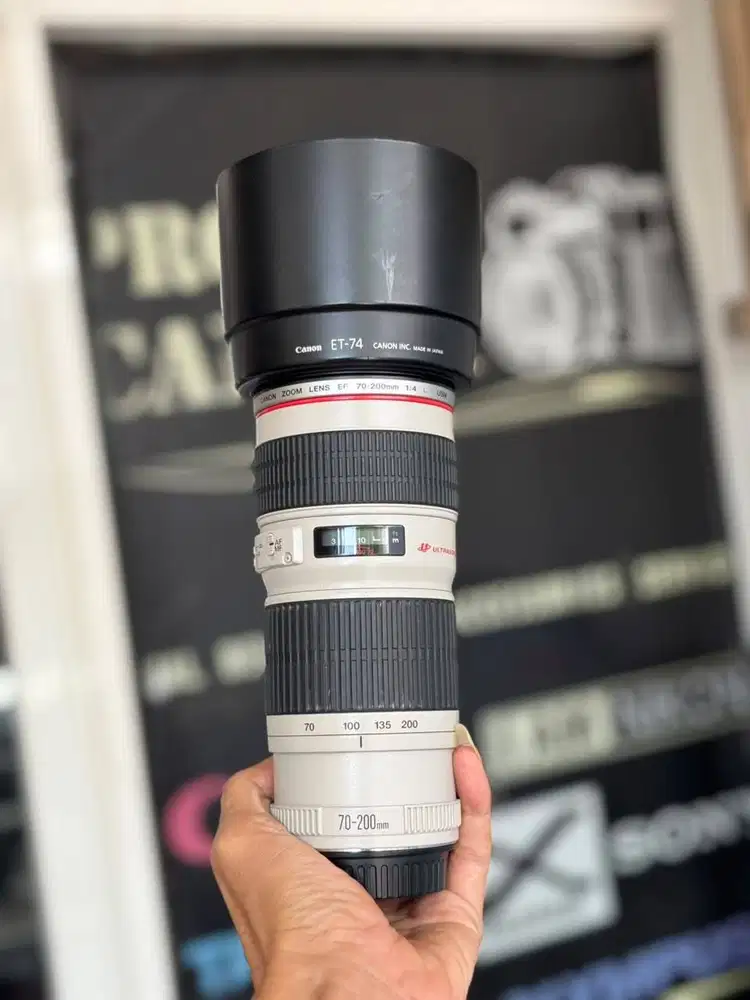 Canon 70-200 F4 USM Mulus Siap Pakai