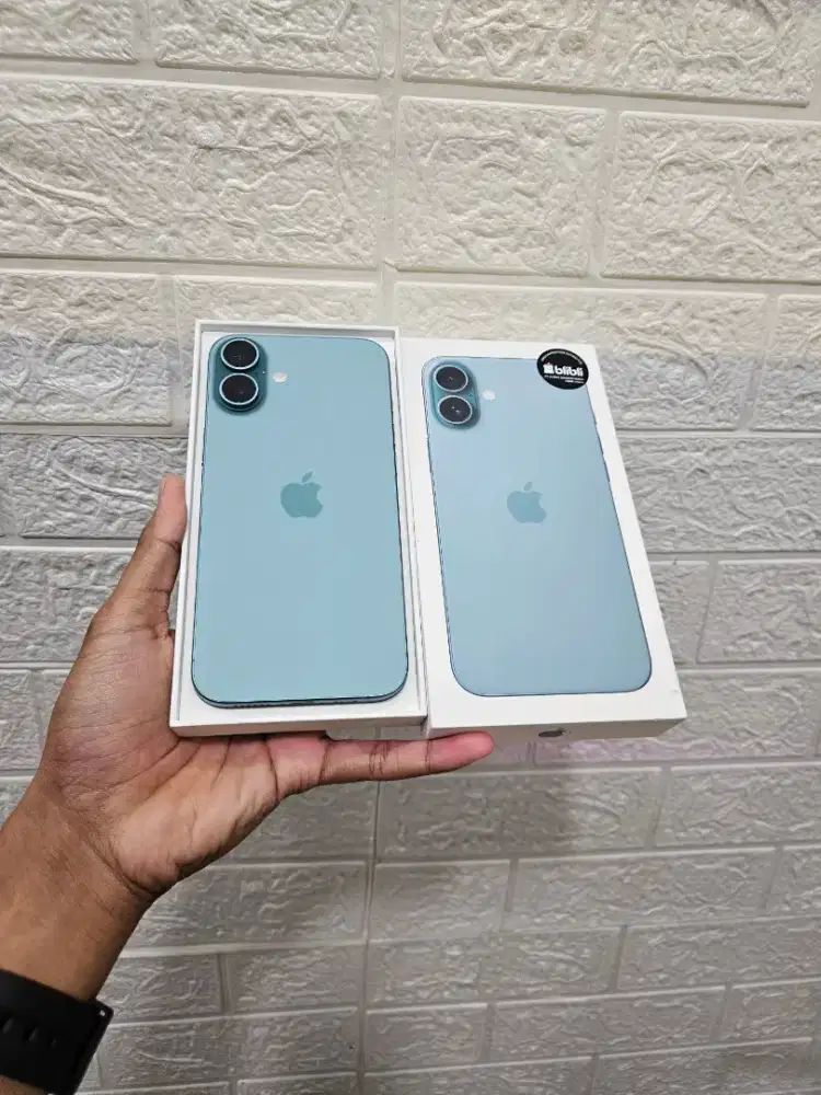iPhone 16 Plus 128 BH 100% CC 83  (Teal) Blibli - Like new 19-05-27