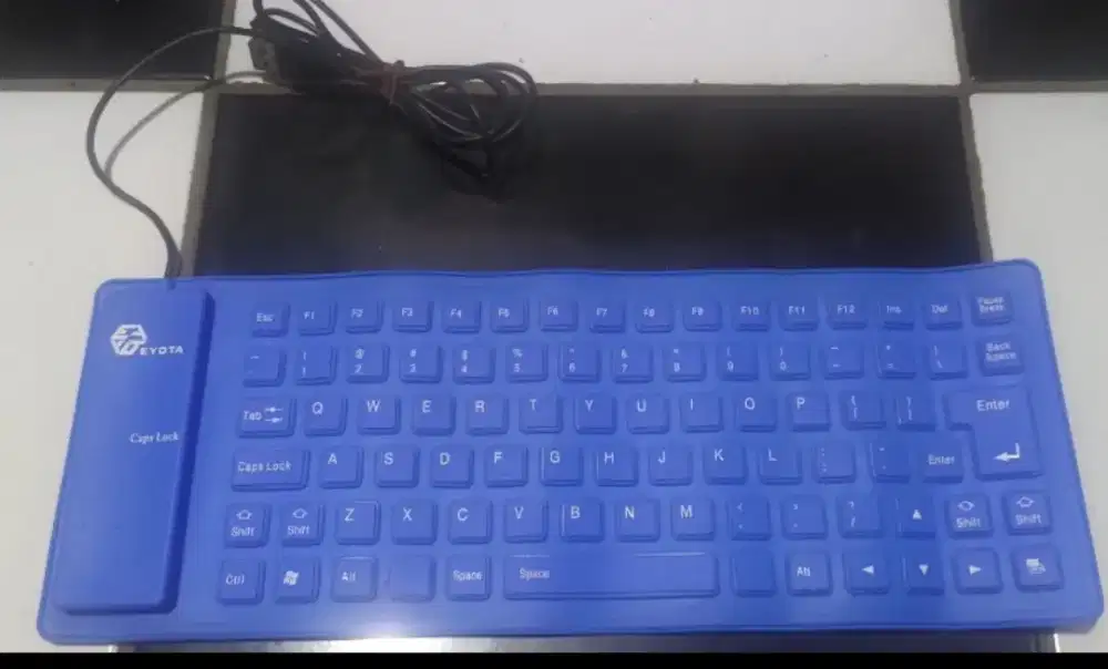 Keyboard komputer fleksibel