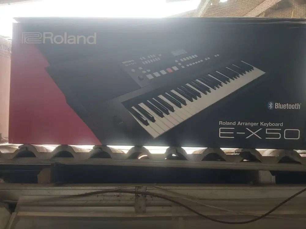 JUAL ROLAND E-X50 — LIKE NEW, BARU PAKAI ±1 BULAN, FULLSET