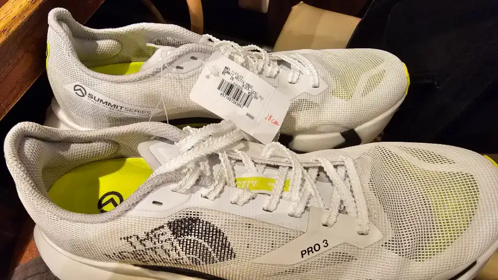 Sepatu trail running the north face pro