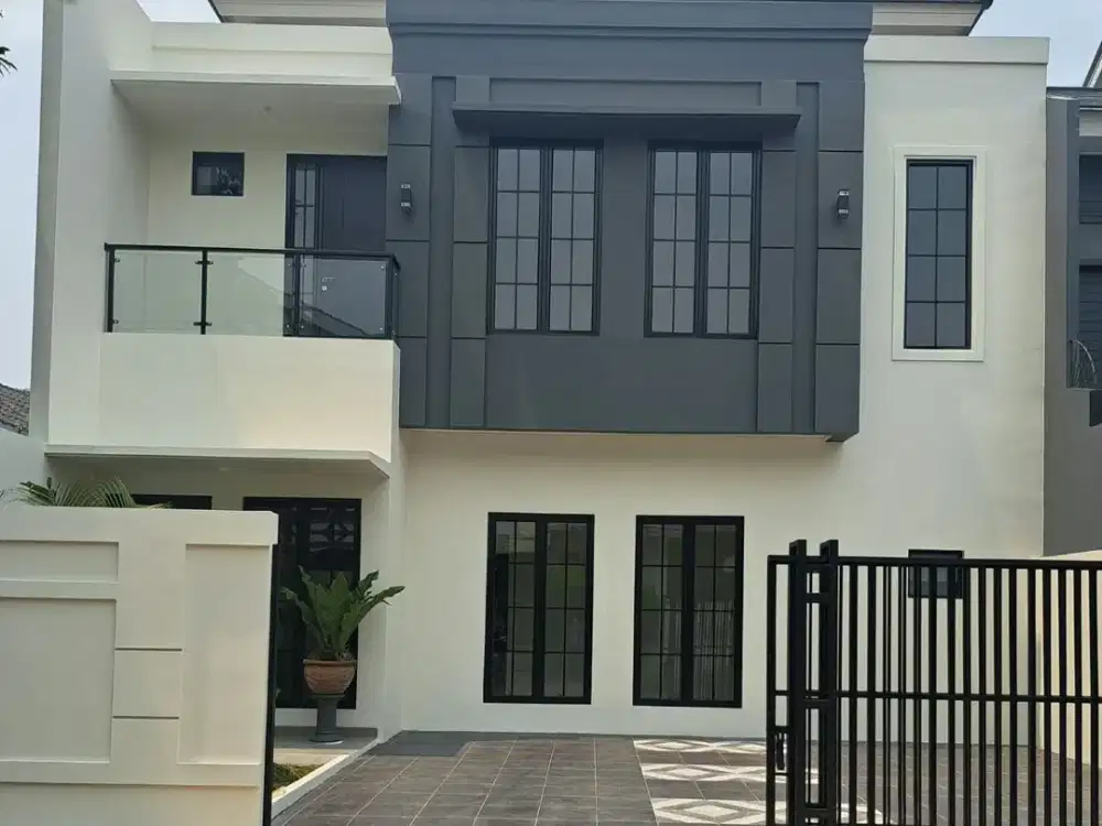 Rumah Baru  Di Bangun dari Kavling Anggrek Loka BSD