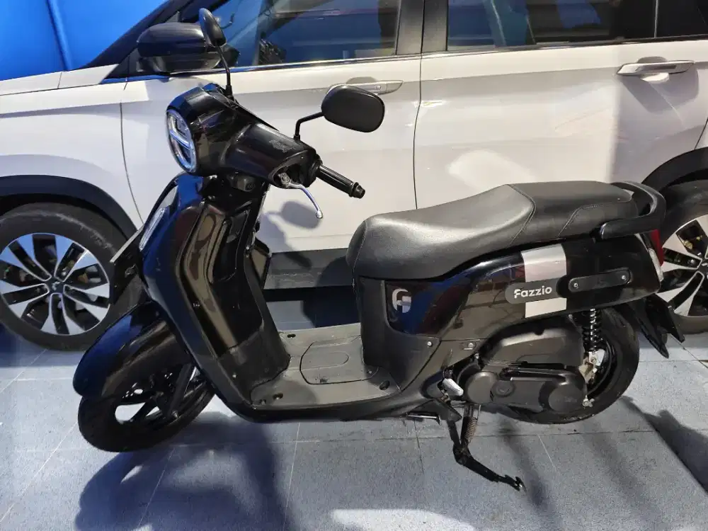 Fazzio Neo Hybrid Leyless Hitam Plat Pekanbaru