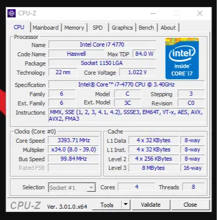 PC bundle i7 4770