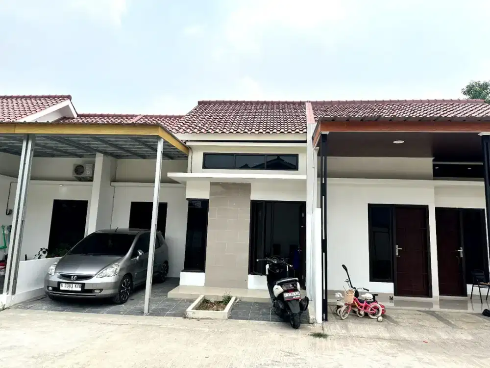 Rumah cluster super murah unit ready stok siap huni dekat LRT Jatibening