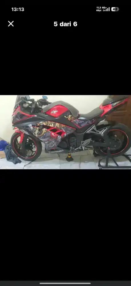 Jual motor ninja 250