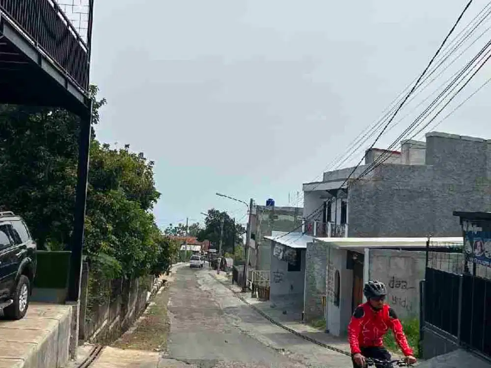 Dijual tanah kavling samping jln Desa di Cibiru wetan