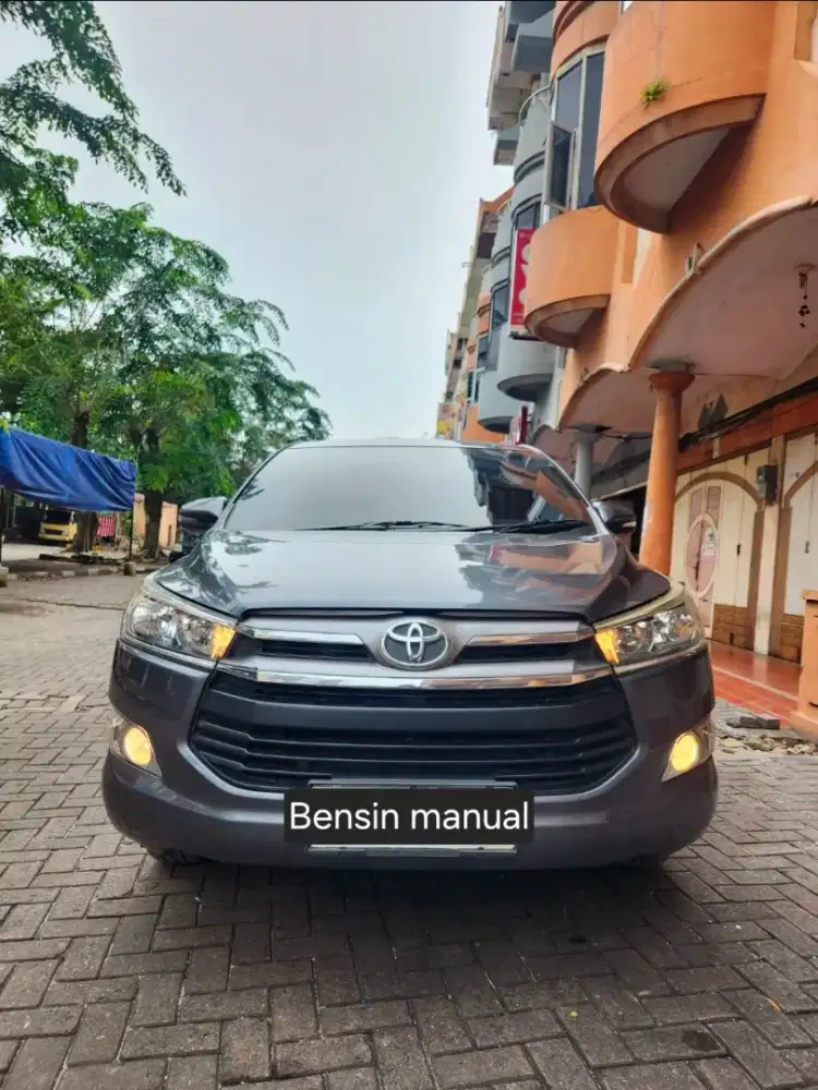 Innova Reborn manual G bensin 2017 pemakaian 2018