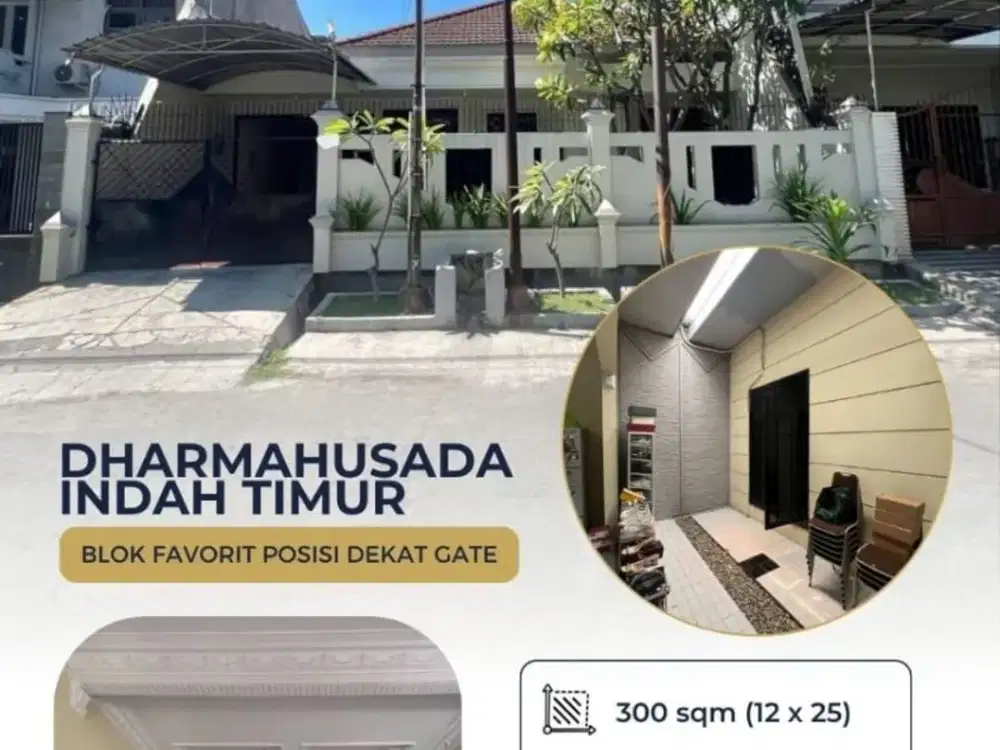 JUAL CEPAT! RUmah siap huni dharmahusada indah timur