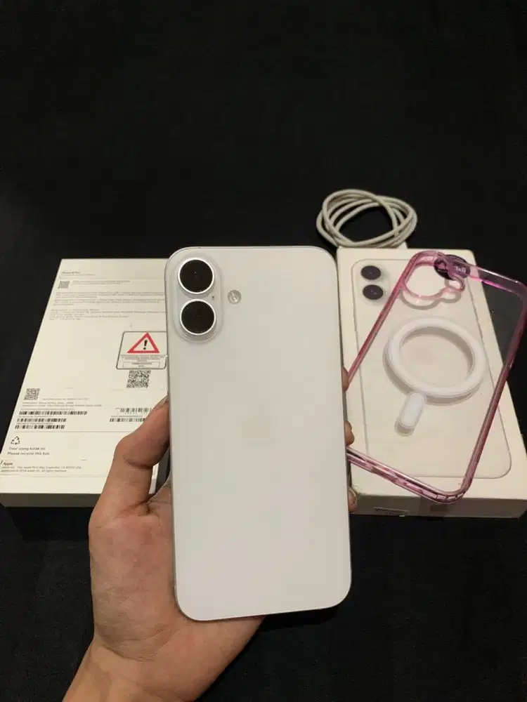 IPHONE 16 PLUS 256GB RESMI IBOX FULLSET ORI