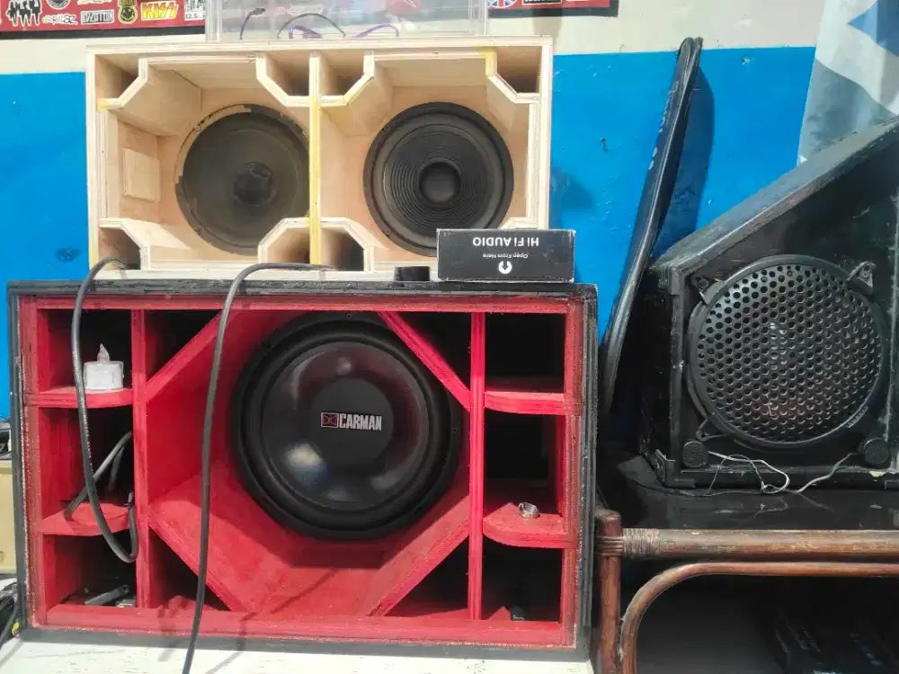 Speaker Aktif Karaoke Multifungsi – Audio Jernih, Bass Nendang