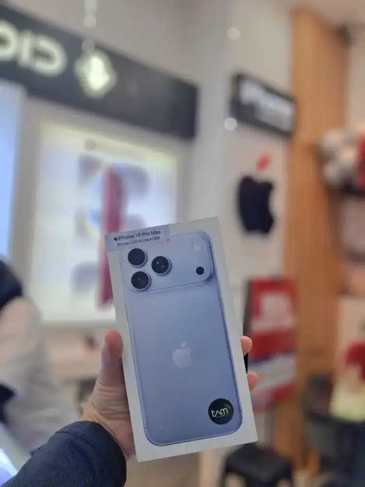 Iphone 18 Promax 512 GRACIER GARANSI RESMI KODE PA/A