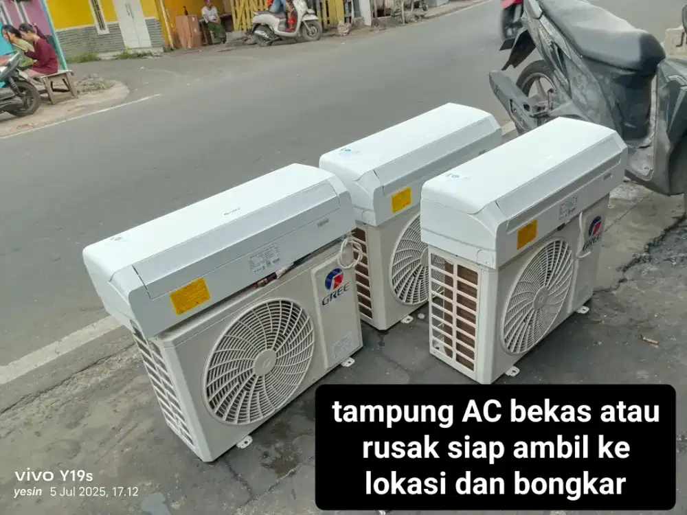 Terima AC bekas