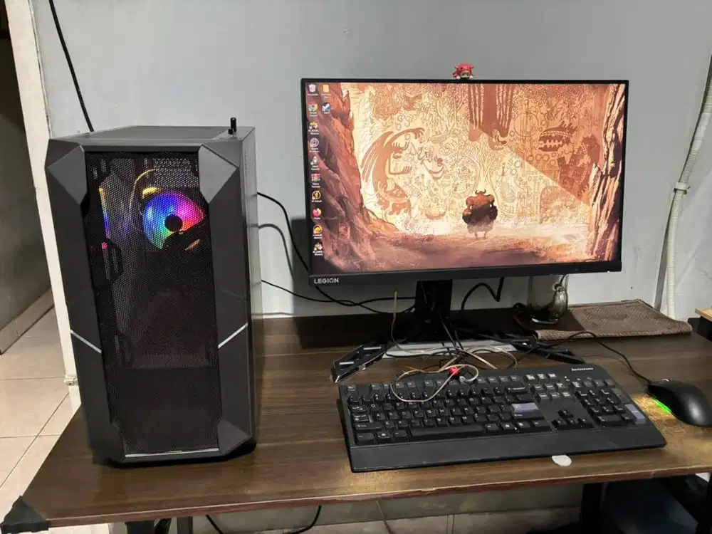 DIJUAL SATSET KOMPUTER AMD RYZEN 5 5600G TANPA VGA BISA JALAN