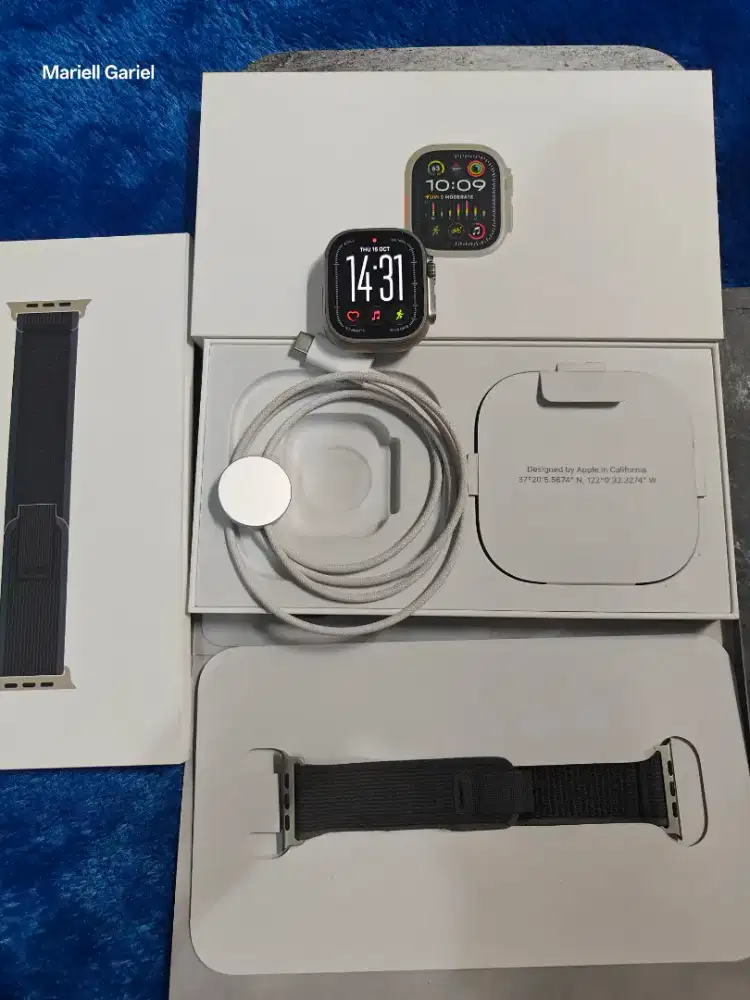 Apple Watch iWatch Ultra 2 BH 94 GPS Cell  Titanium 49mm Fullset Ori