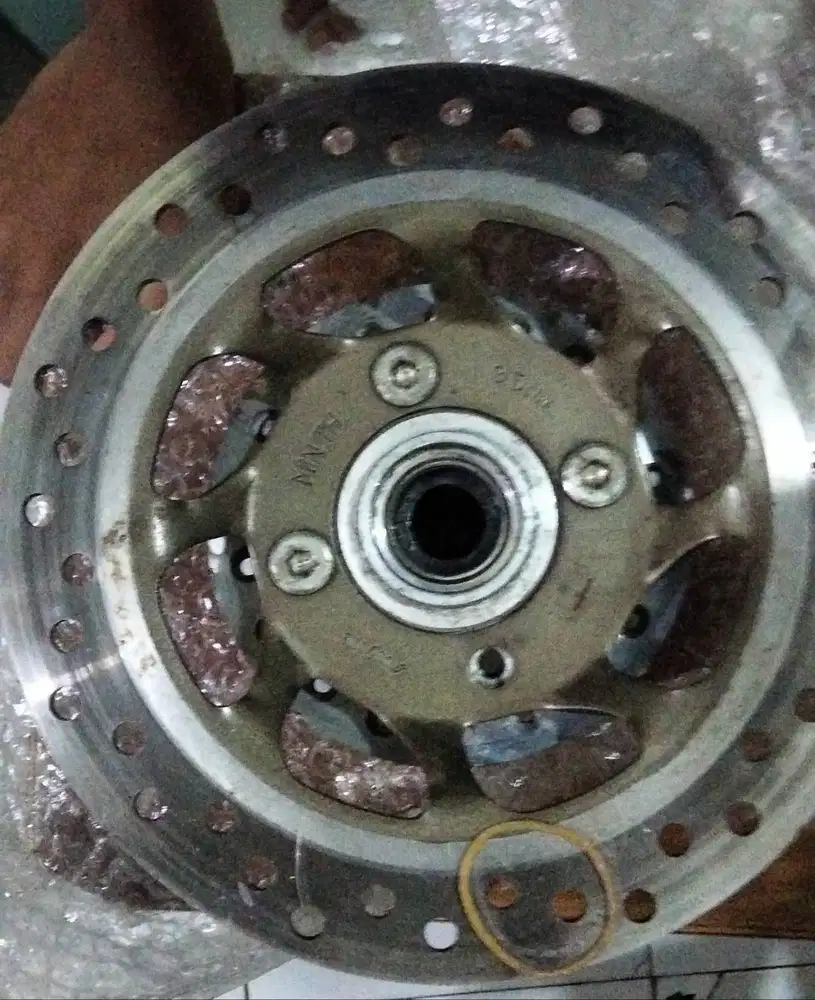 Tromol double disk PNP honda depan aja